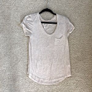 Tresics Lightweight Tan Tee with Pocket
